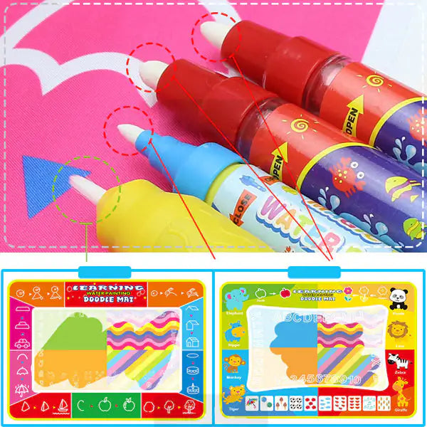 Magic Mat With Erasable Water Colors