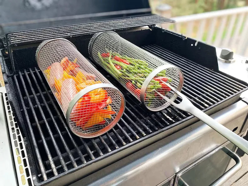 2x RollChef™ - BBQ Grill Net