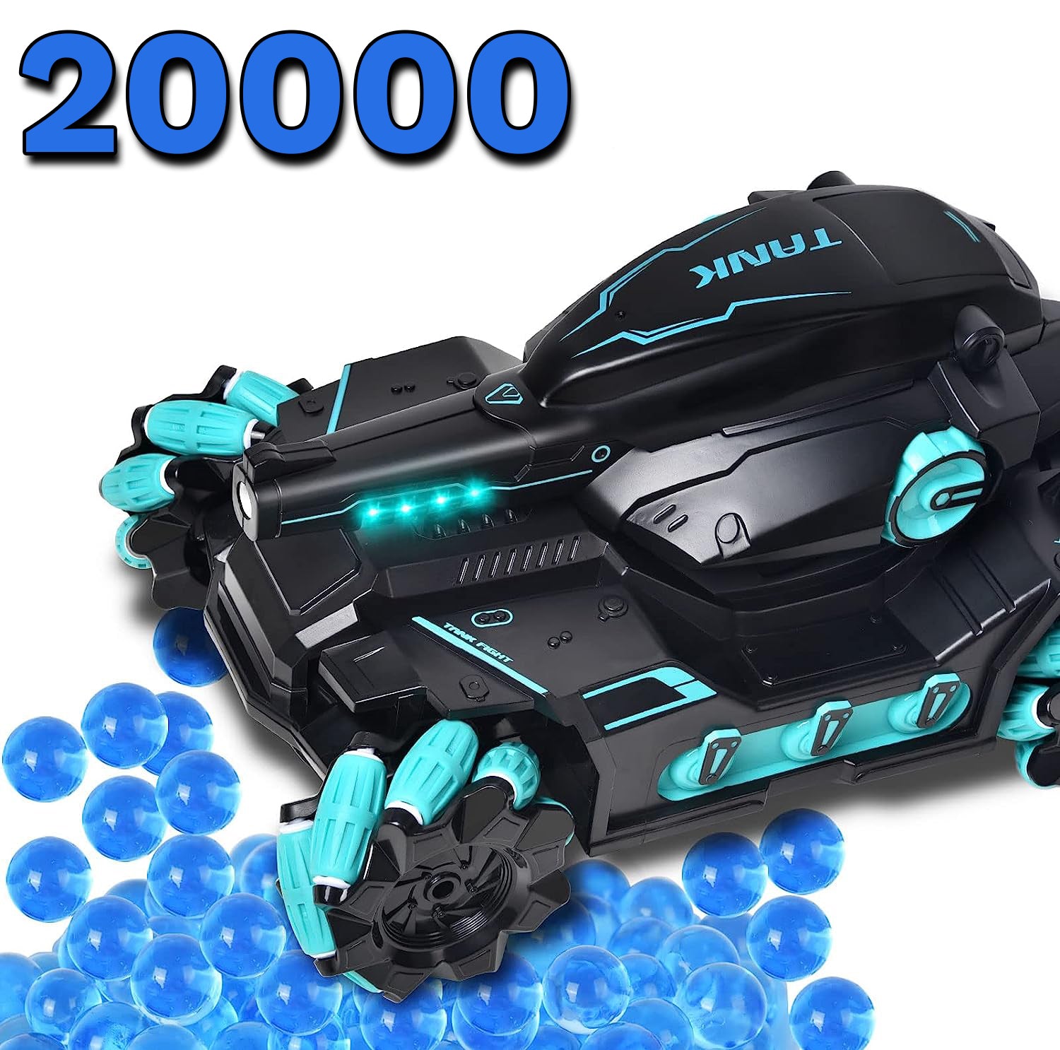 WaveWarrior™ - RC Tank Toy & 20.000 waterbombs